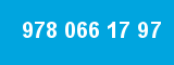 978 066 17 97 978 066 17 97
